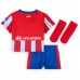 Camiseta Atletico Madrid Primera Equipación para niños 2024-25 manga corta (+ pantalones cortos)